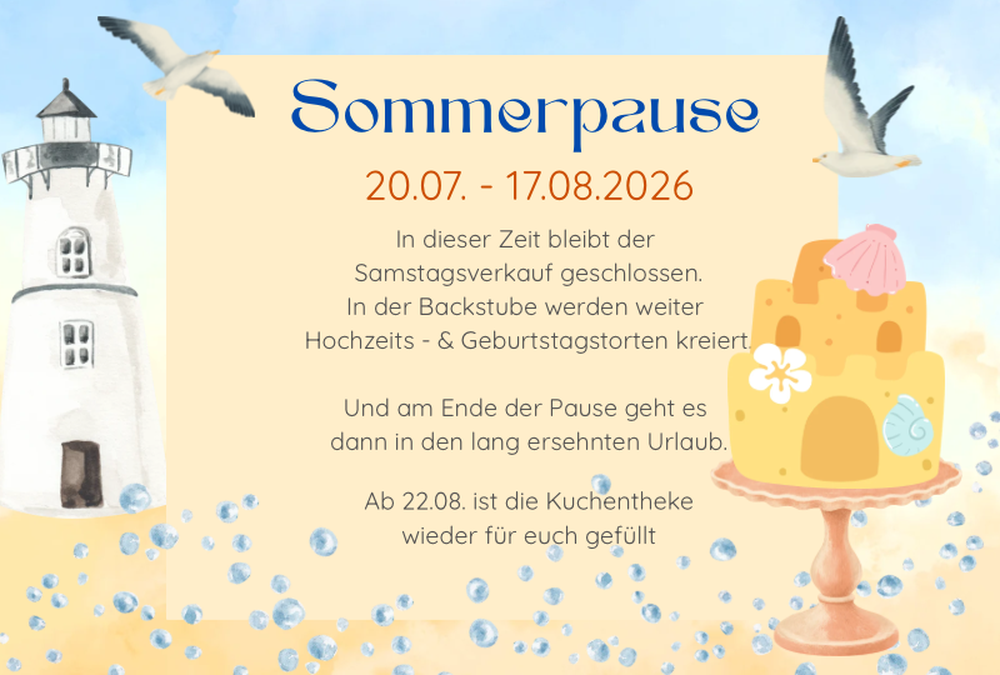 Sommerpause